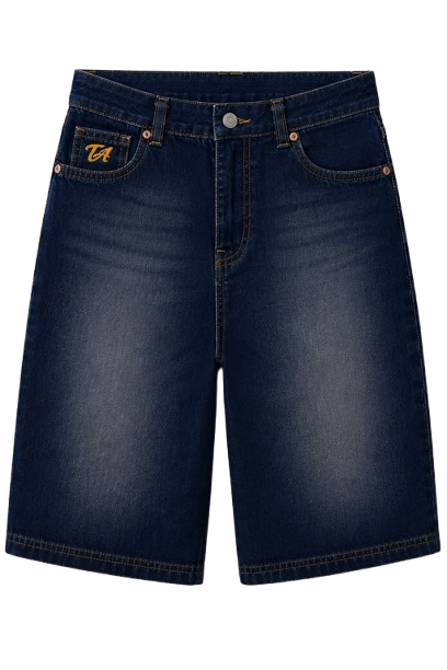 TA Plaid Pocket Jort